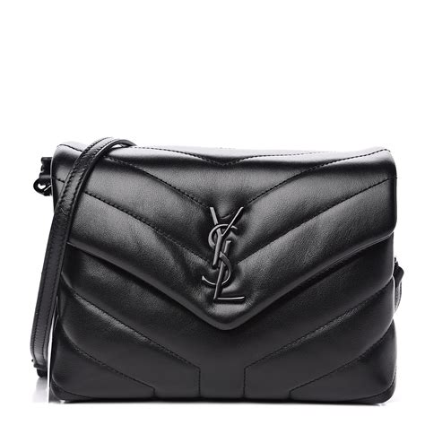 small black ysl purse